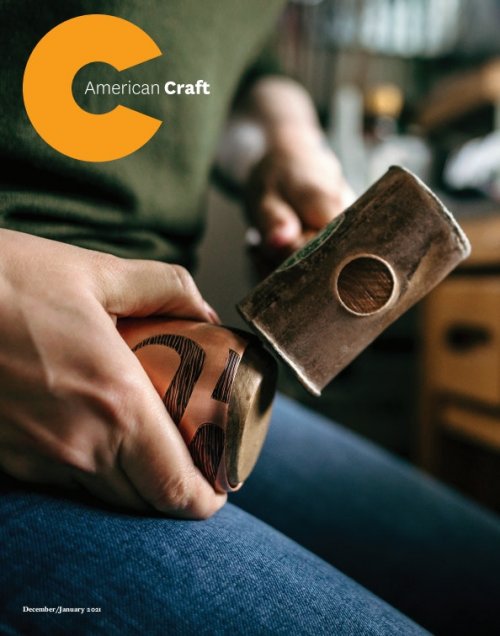 Cover of the December January 2021 Gift Issue of American Craft