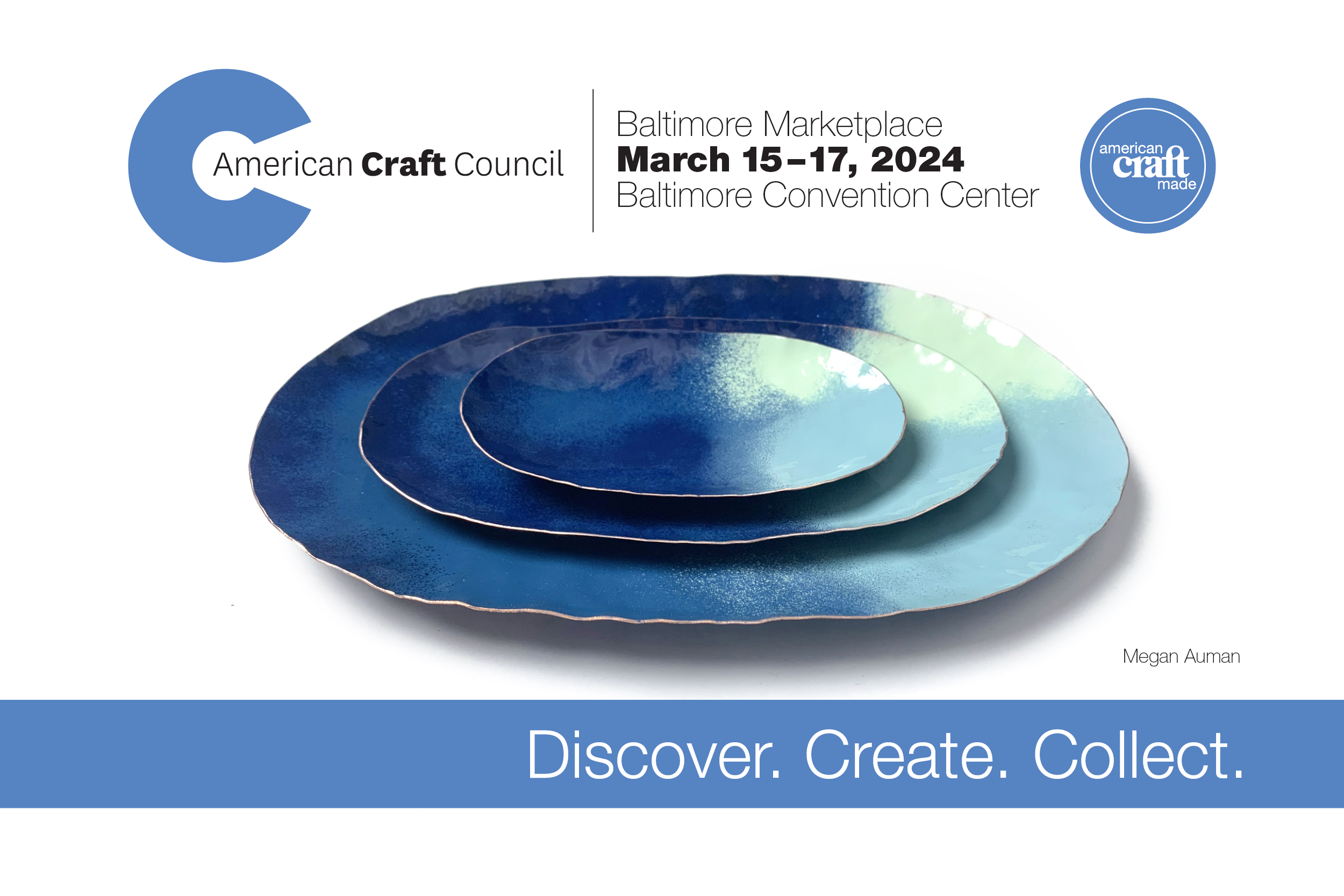 American Craft Made Balitmore 2024 event graphic
