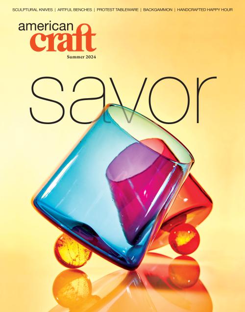 Cover of the Summer 2024 issue of American Craft magazine