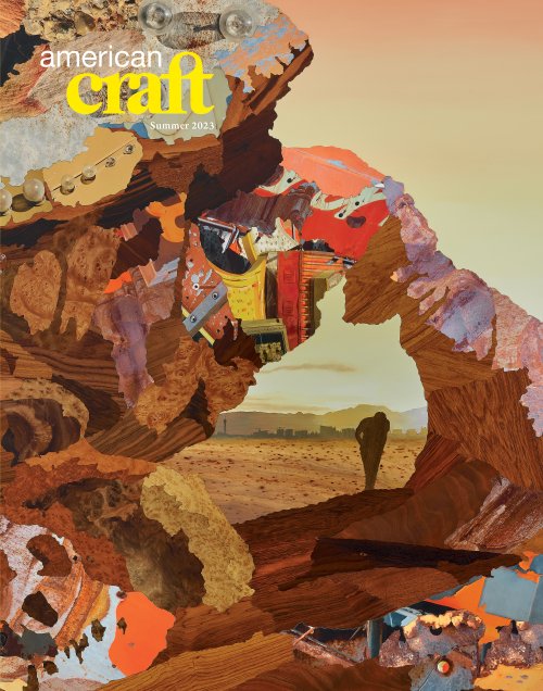 Cover of the Summer 2023 issue of American Craft magazine