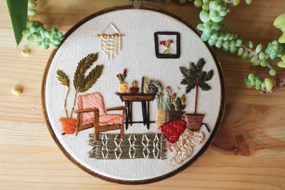 Olivia Montoya Embroidery