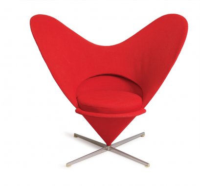 Verner Panton Heart Cone Chair