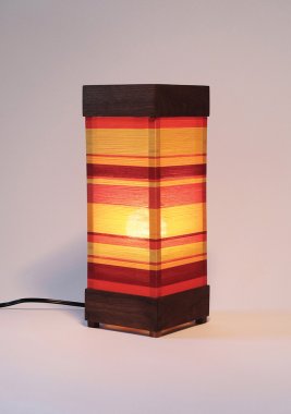 Lopez and Duenas Strata Lamp