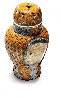 Roberto Lugo, ceramic vessel