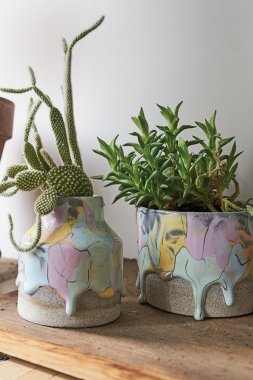 Brian Giniewski ceramic pots