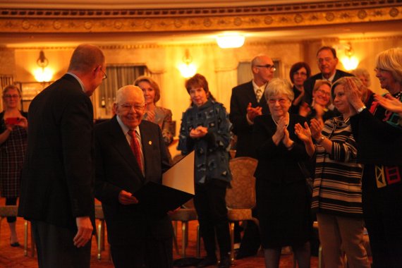Sidney Rosoff receives the ACC Award of Distinction in 2012