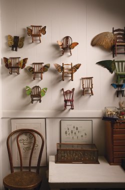 JoAnna Poehlmann Wing Chair Assemblages