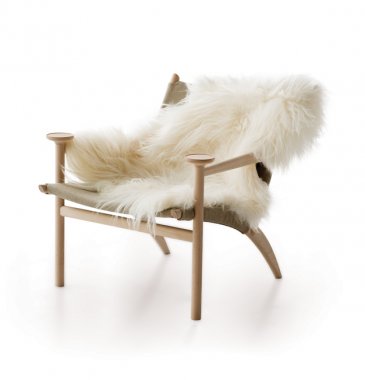 David Ericsson Hedwig Chair and fur