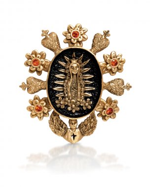 Lorena Angulo Virgen de Guadalupe Medallion