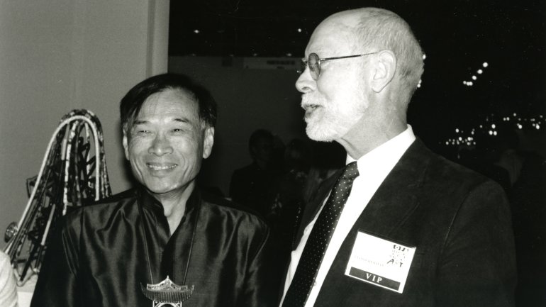 Ron Ho with Lloyd Herman