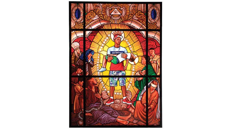 Kehinde Wiley Mary Comforter of the Afflicted II