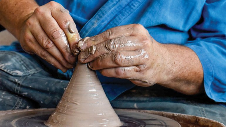 Cleveland pottery making