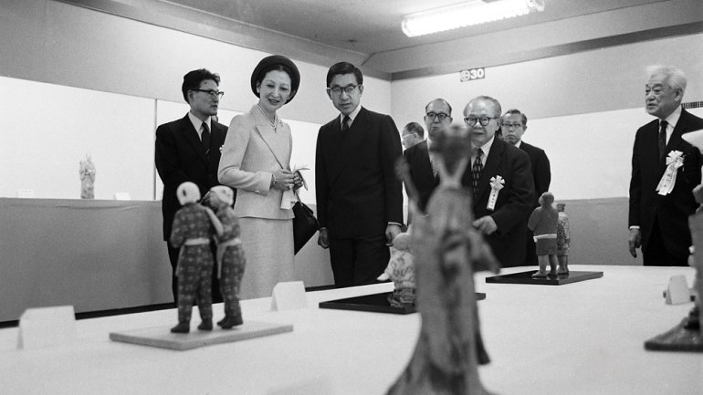 Crown Prince Akihito and Crown Princess 1974