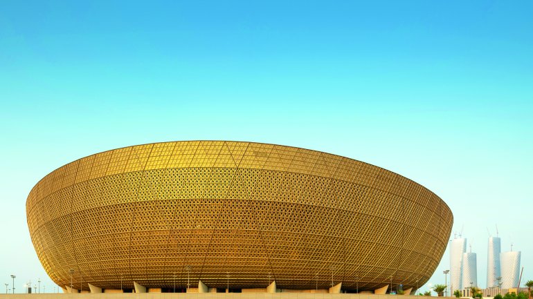 Lusail Stadium, designed for the 2022 World Cup in Qatar
