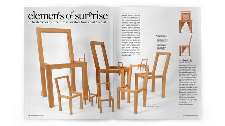Furniture Feature June-July 2014 American Craft