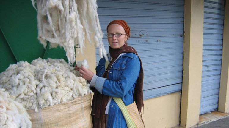 Lisa Klakulak in Morocco