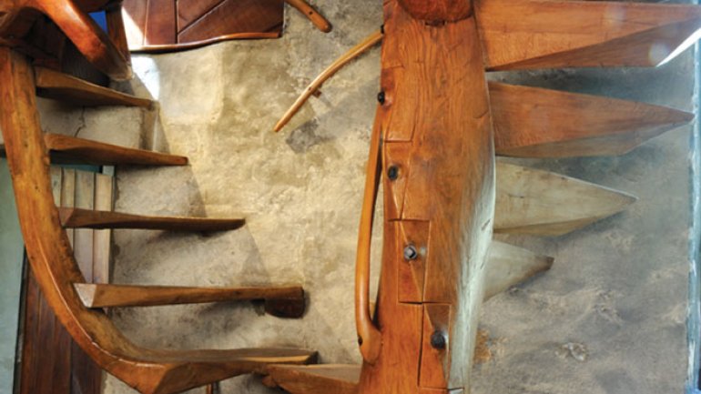 Wharton Esherick's signature staircase