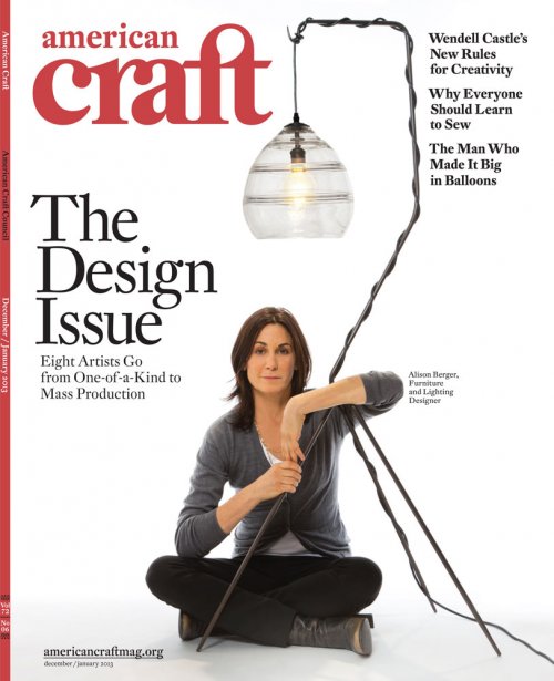 December/January 2013 American Craft magazine