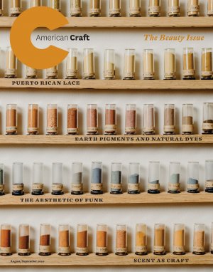 Cover of the Beauty issue of American Craft