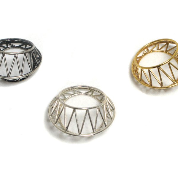 Maria Eife Star Cage Rings