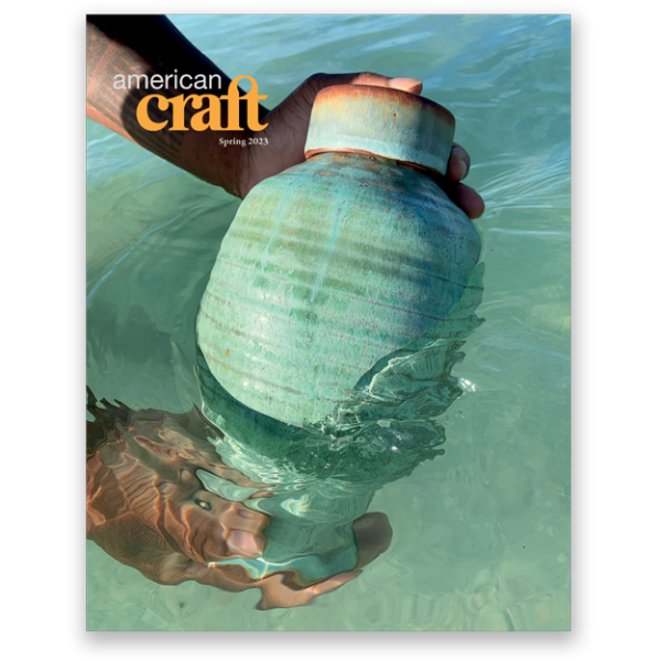 Cover of the Spring 2023 issue of American Craft