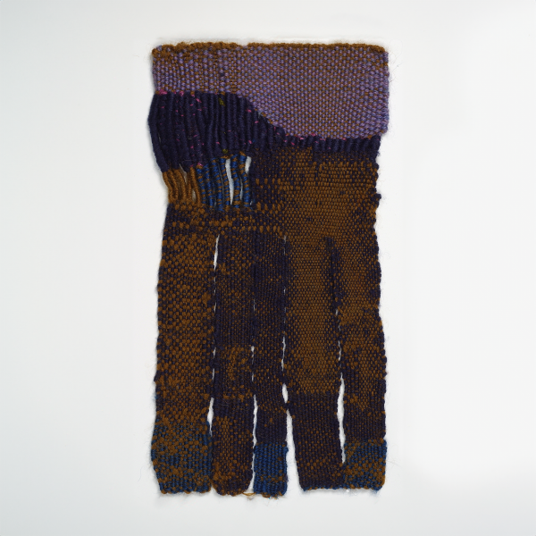 Sheila Hicks’s 1957 wool wall hanging Rallo will appear in Weaving Abstraction in Ancient and Modern Art. 9.5 x 5.125 in. Photo by Matt Flynn © Smithsonian Institution.