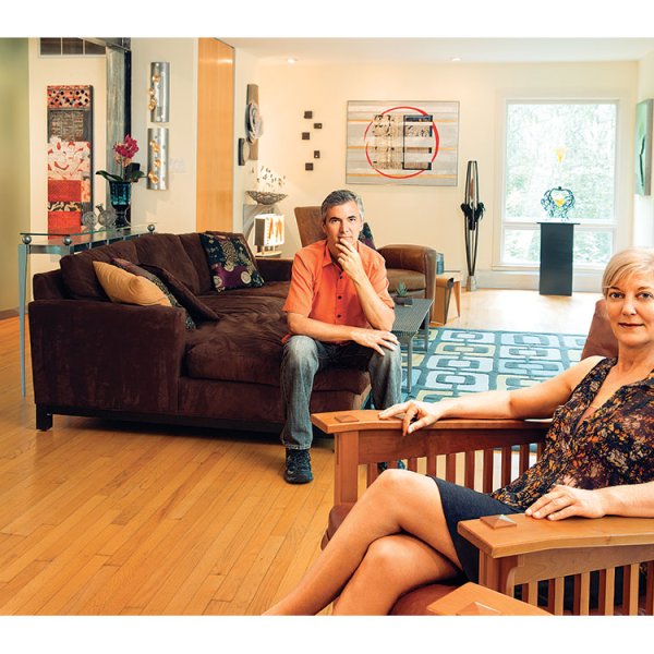 Ken and Julie Girardini, Living Room  