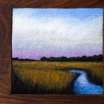 Jaana Mattson, Purple Dusk on the Marsh