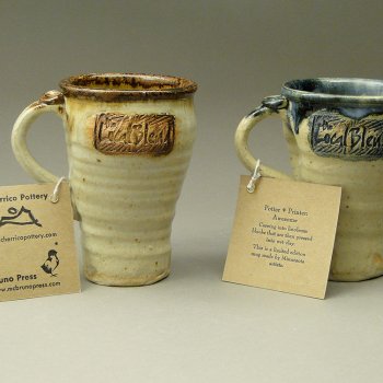 Joel Cherrico, Stamped Coffee Mugs