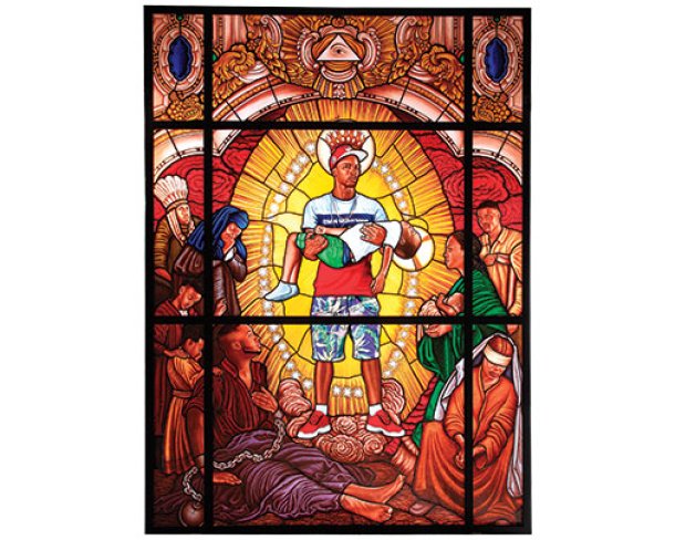 Kehinde Wiley Mary Comforter of the Afflicted II