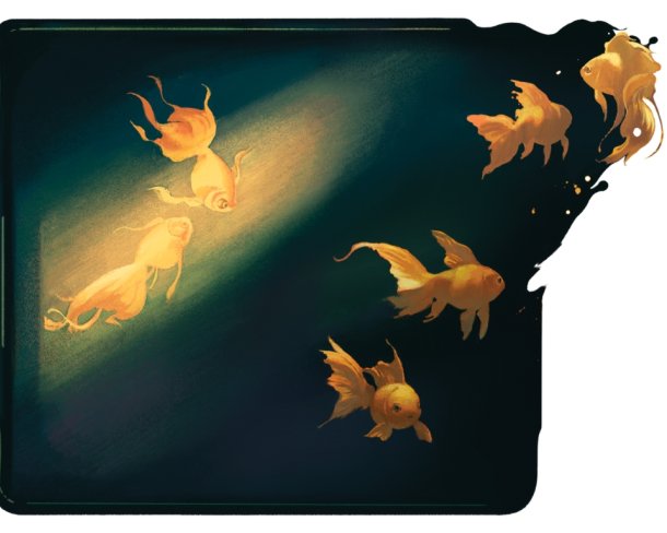 Goldfish illustration.