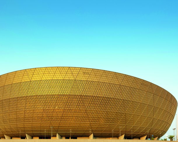 Lusail Stadium, designed for the 2022 World Cup in Qatar