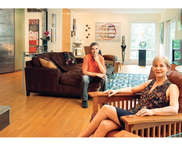 Ken and Julie Girardini, Living Room  